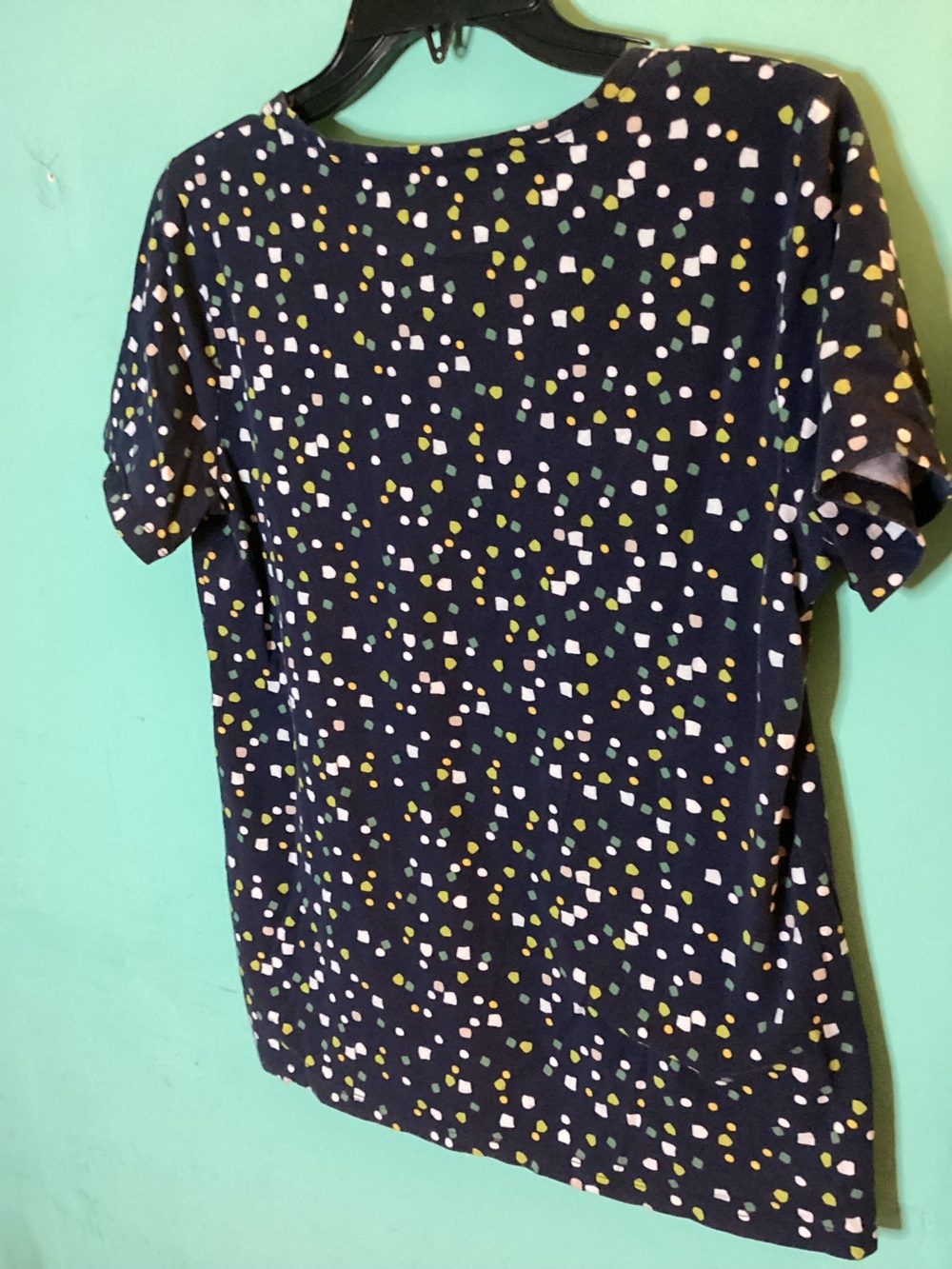 Ann Taylor Factory Patterned Tee Size Medium GUC - Picture 2 of 6